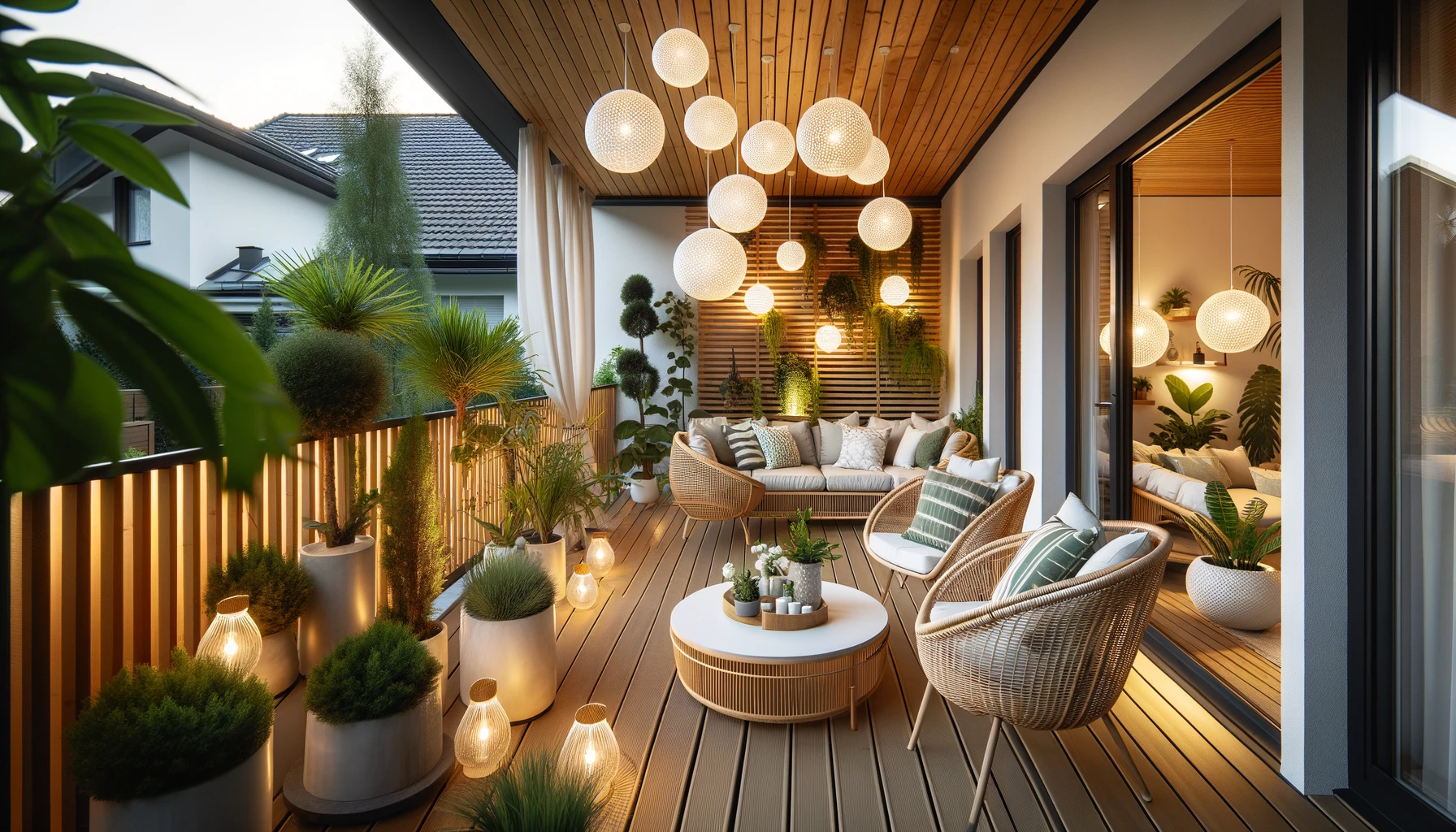 Moderne Balkon Deko: Ideen und Inspirationen für eine Stilvolle Oase