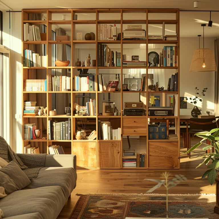 Wohnzimmer Deko mit Bücherregalen - Modern Living Spaces