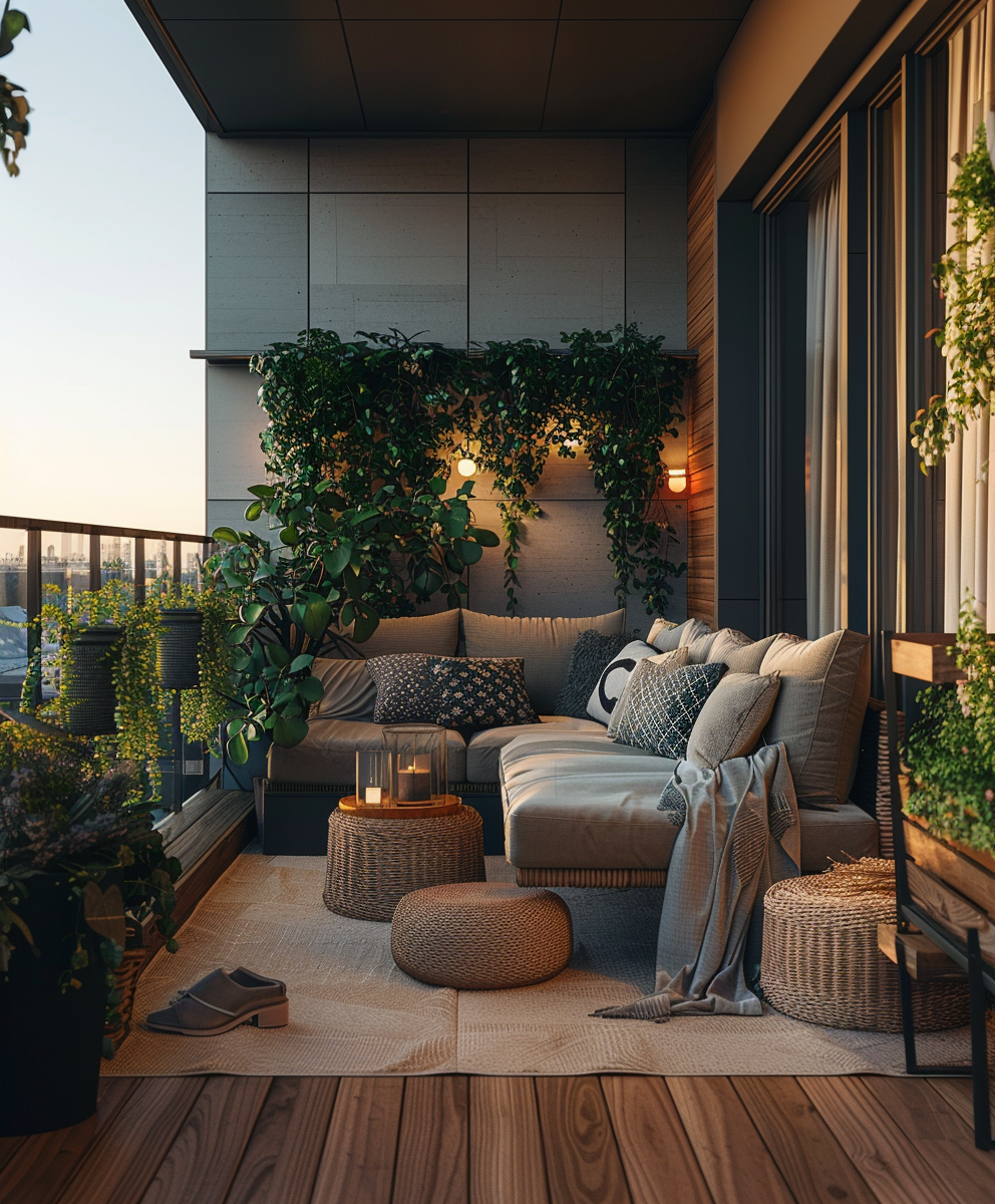 Modern Balcony Decor: Ideas and Inspiration for a Stylish Oasis 0 (0)