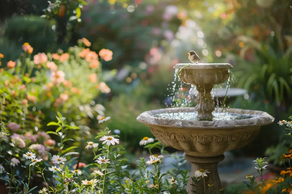 Wasserquellen für Frische und Ruhe