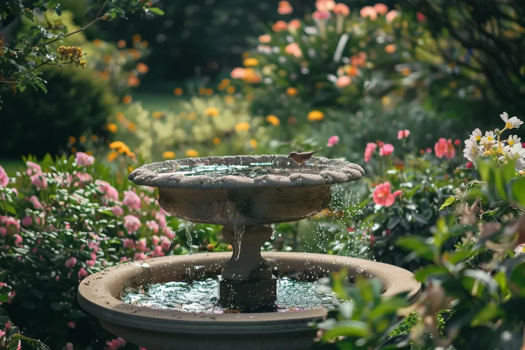 Wasserquellen für Frische und Ruhe