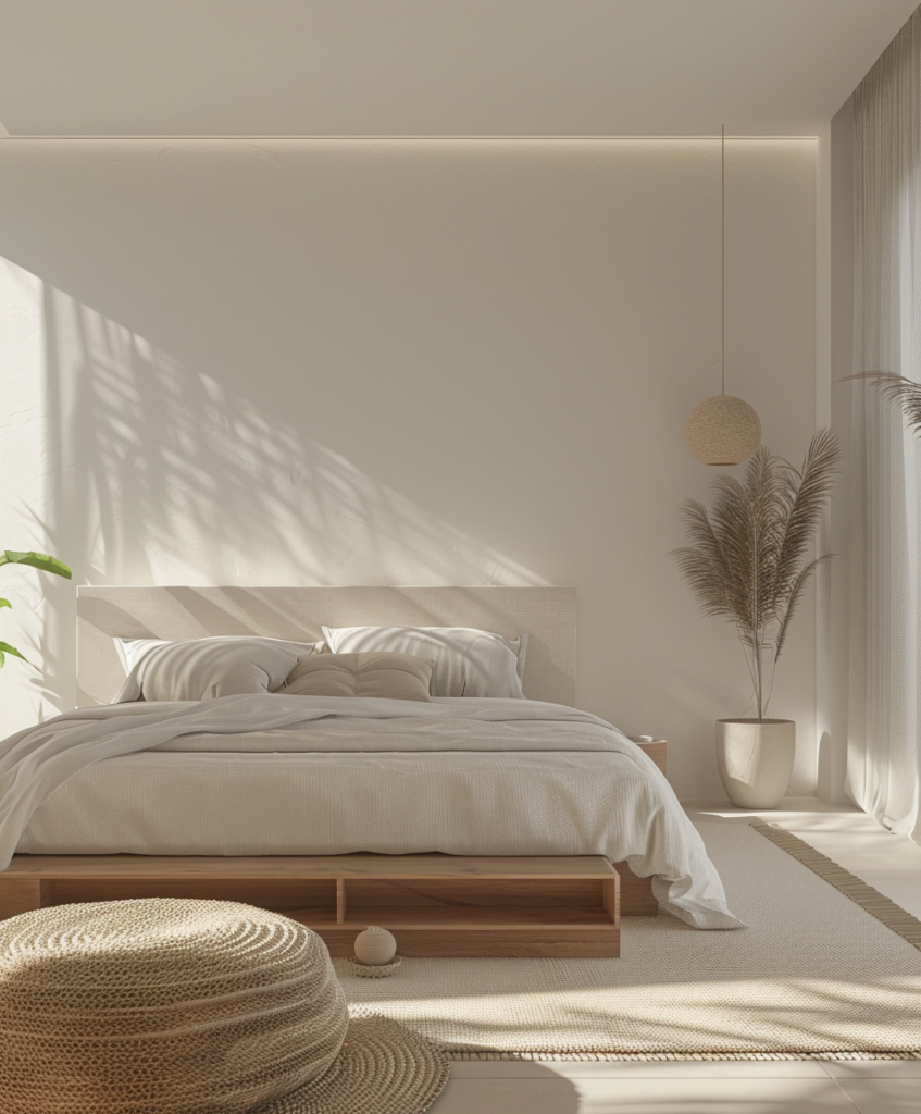 Einführung Minimalistische Schlafzimmer Deko