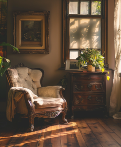 Wohnzimmer Deko mit Antiquitäten: Stilvoll Wohnen mit Geschichte