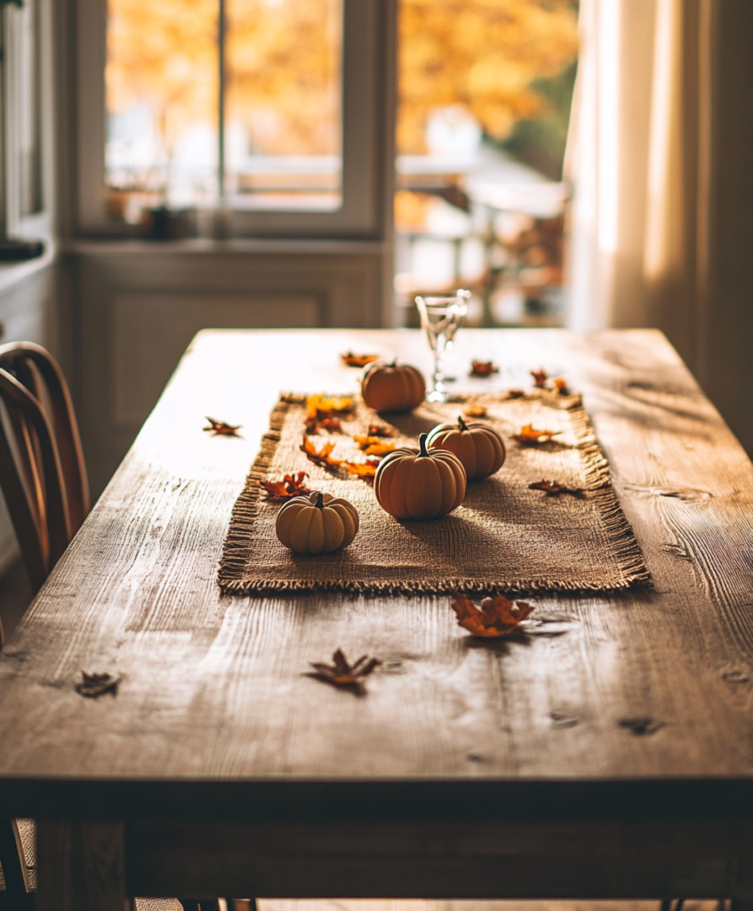 Der perfekte Herbsttisch